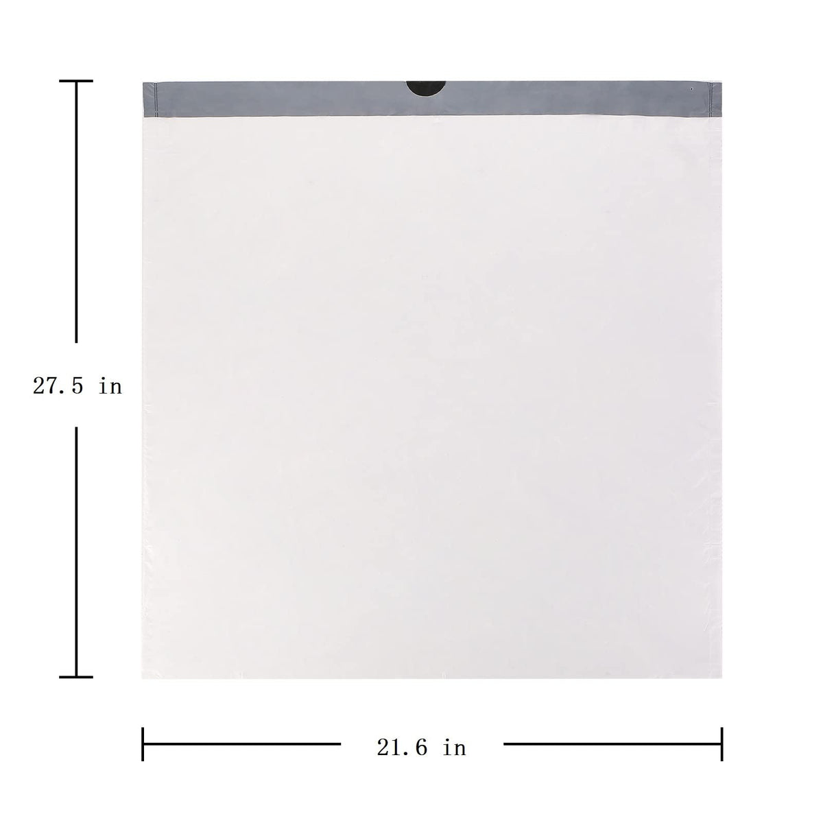 Trash Bags Drawstring Garbage Bags 8 Gallon Thickened Stretchy (100 Count)