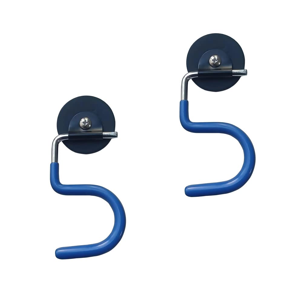 XXHong 2PCS Broom Holder Magnetic Broom Hooks Do Not Require Drilling Warehouse Kitchen Refrigerator Metal Surface Suitable Broom Holder Wall Mount (2 Count)