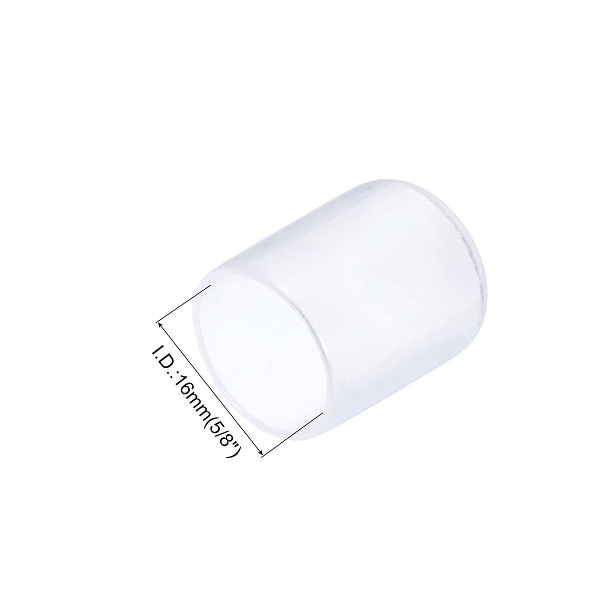 20pcs Rubber End Caps 16mm