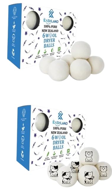 Organic Wool Dryer Balls (12 Count)