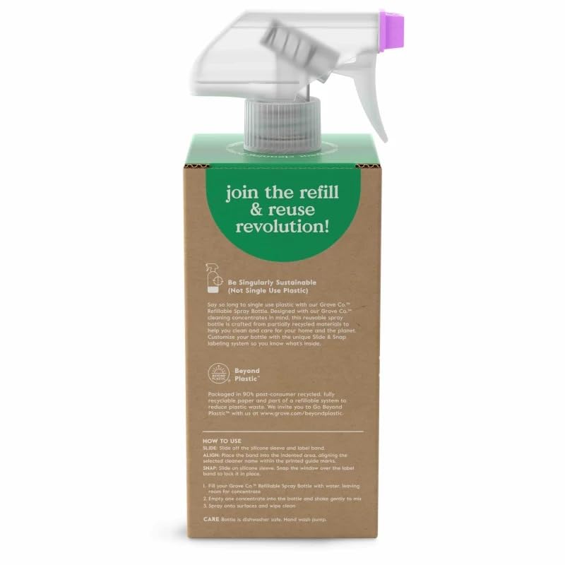 Refillable Glass Spray Bottle