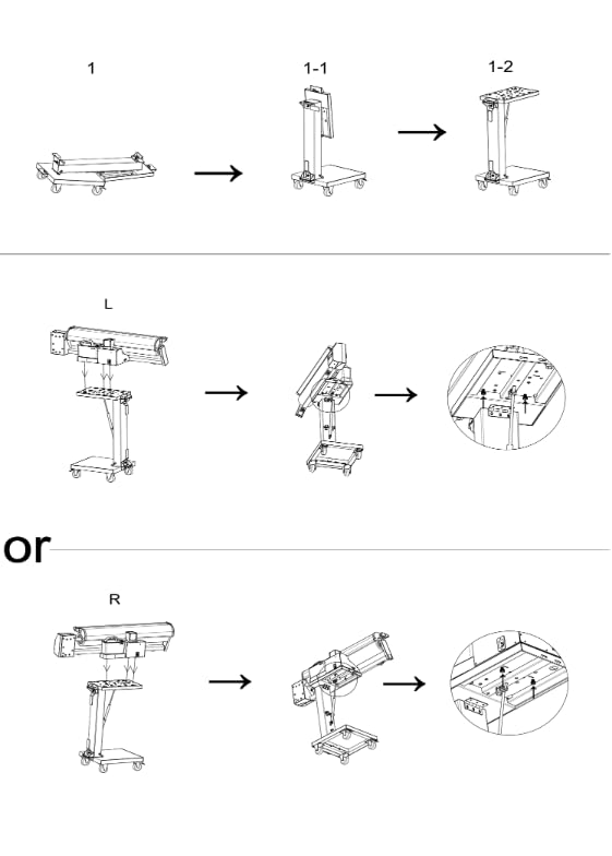 Rotary Iron Steam Roller Ironing Press by Speedypress R02036 with Stand