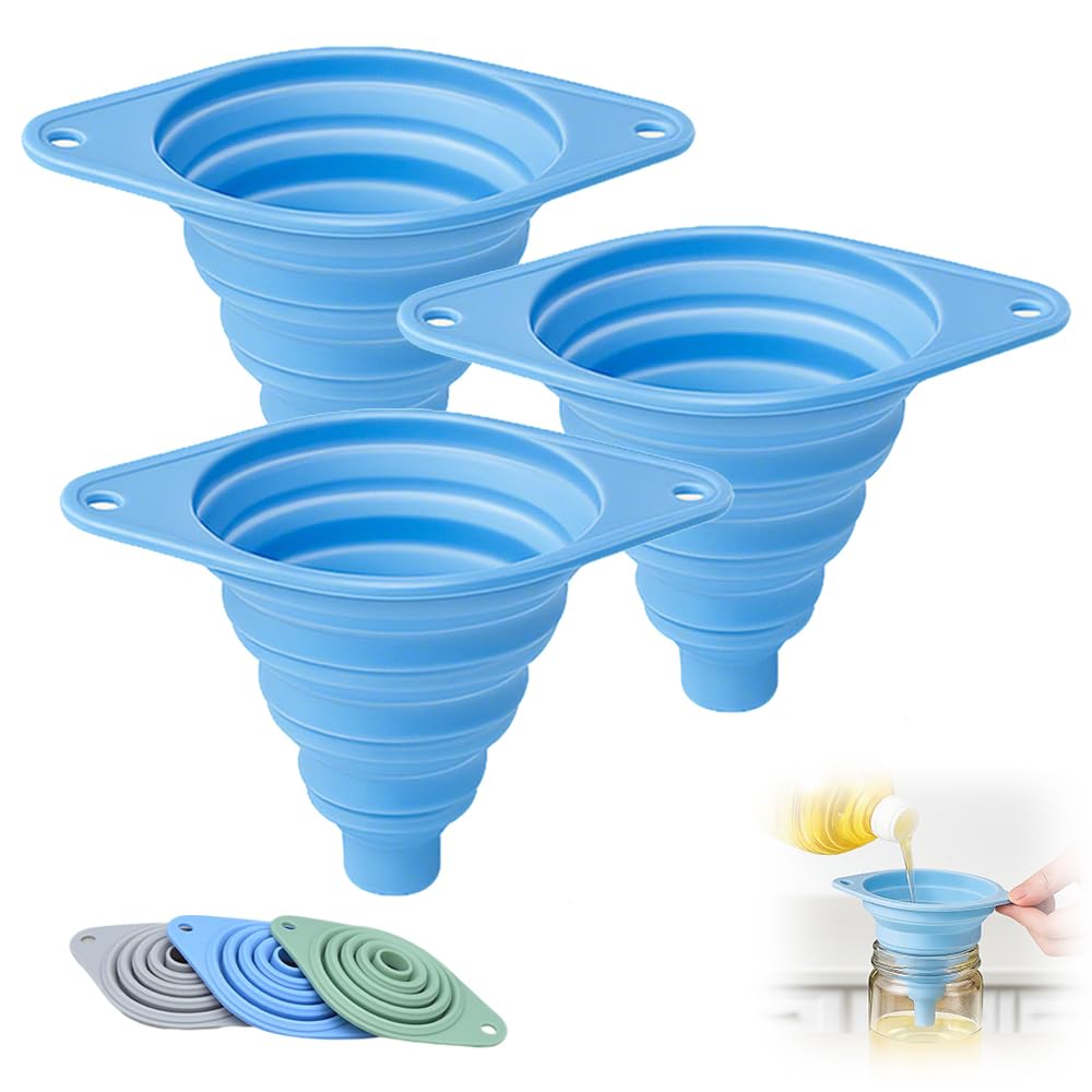 Kitchen Funnel Set 3 Pack (3 Count)