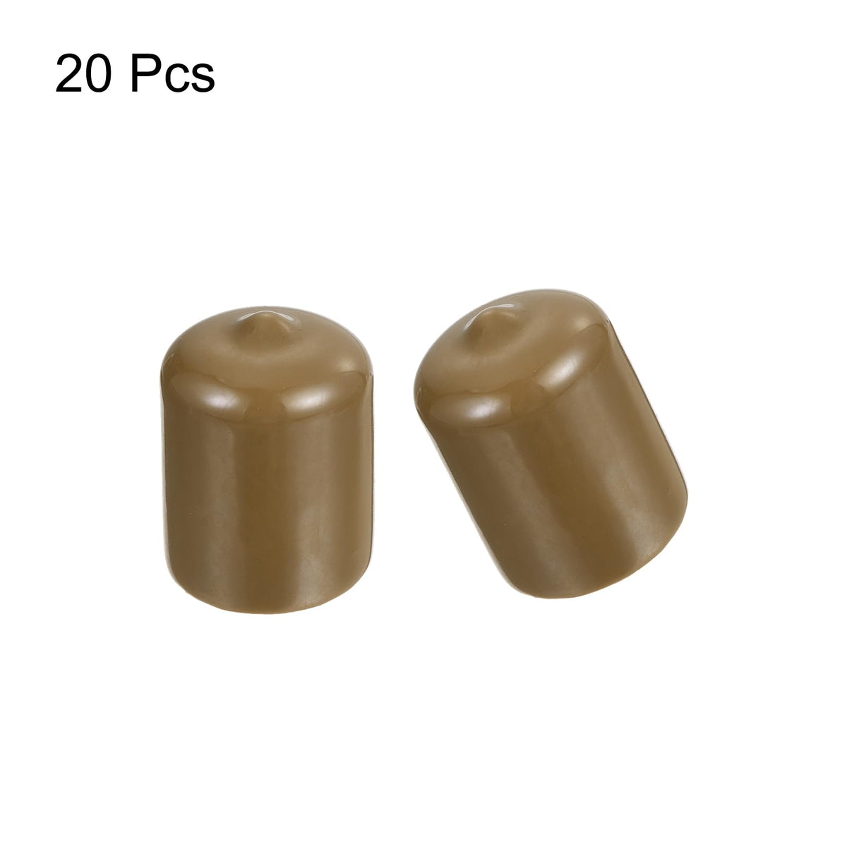 20pcs Rubber End Caps 22mm