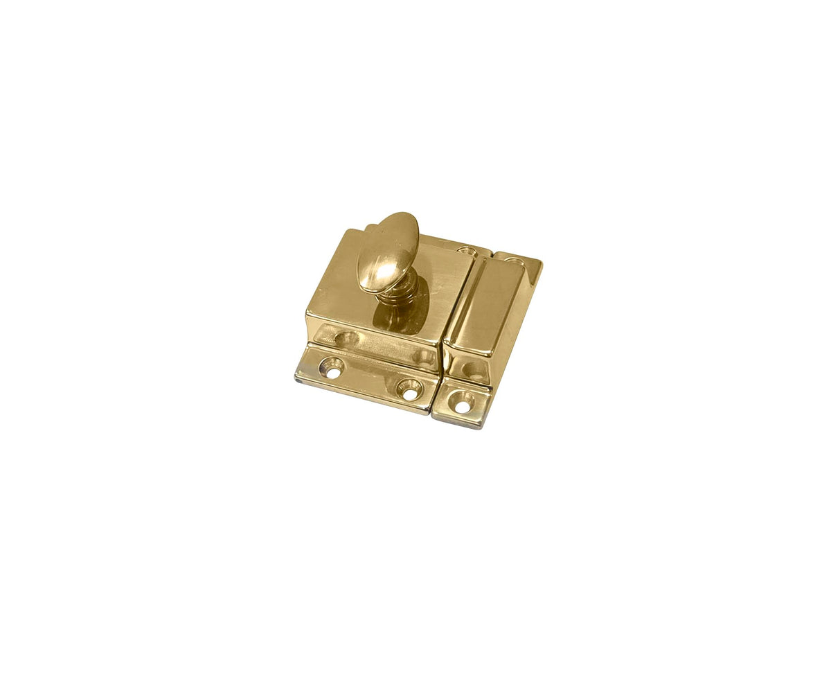 Traditional Large Oval Turn Cabinet Latch (2 Count)