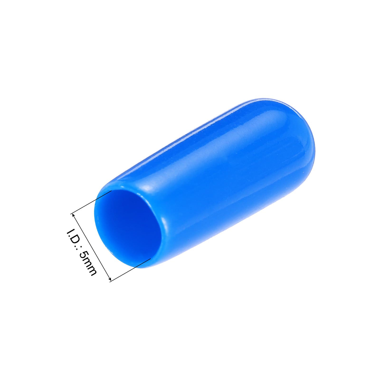 20pcs Rubber End Caps 5mm
