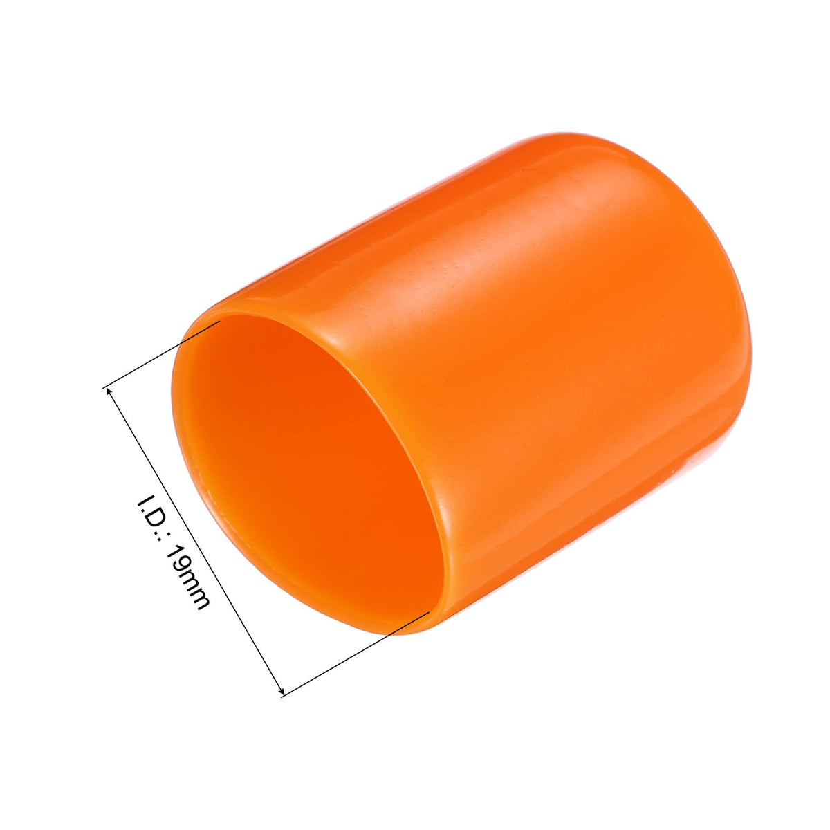 20pcs Rubber End Caps 19mm