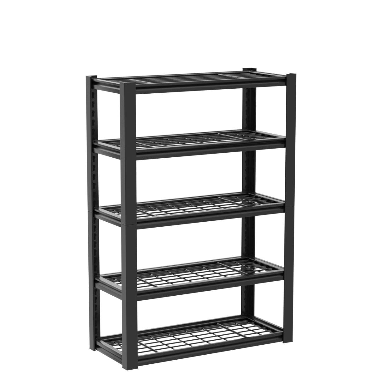72" H Garage Shelving Heavy Duty Adjustable Metal Shelf for Basement
