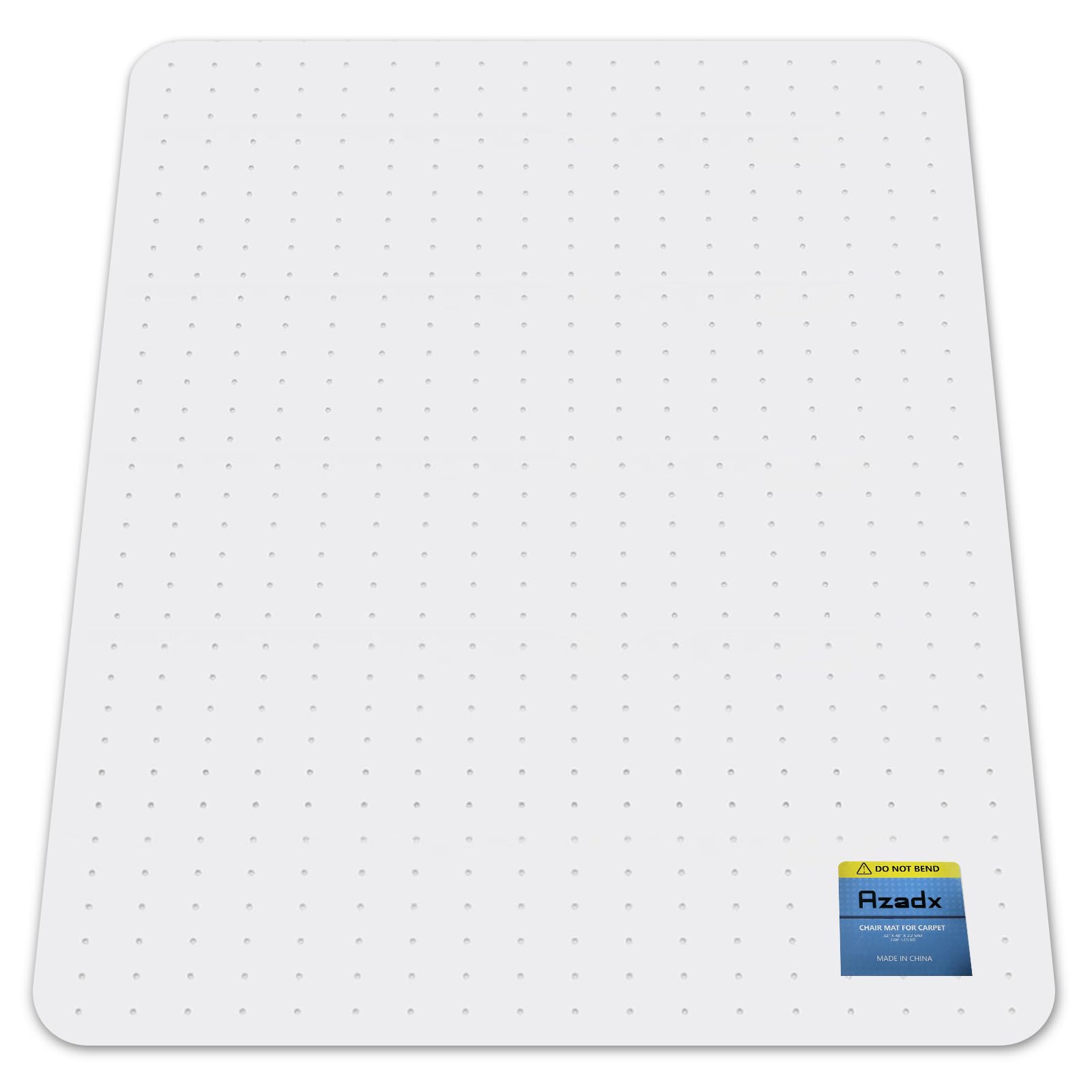 Heavy Duty Office Chair Mat for Carpet 51" x 63" Hard Material Large