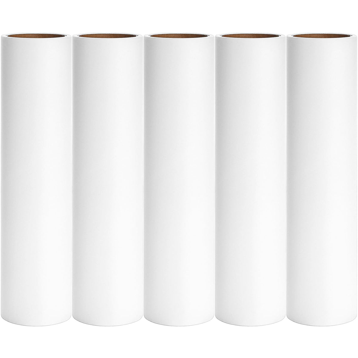 10 inch Mega Lint Roller Refills for Evercare Layers Smart Design Large Floor Lint Rollers Extreme Stick 10'' Wide Sticky Roller Refills 60 Sheets per Roll 5 Pack Total 300 Sheets (300 Count)