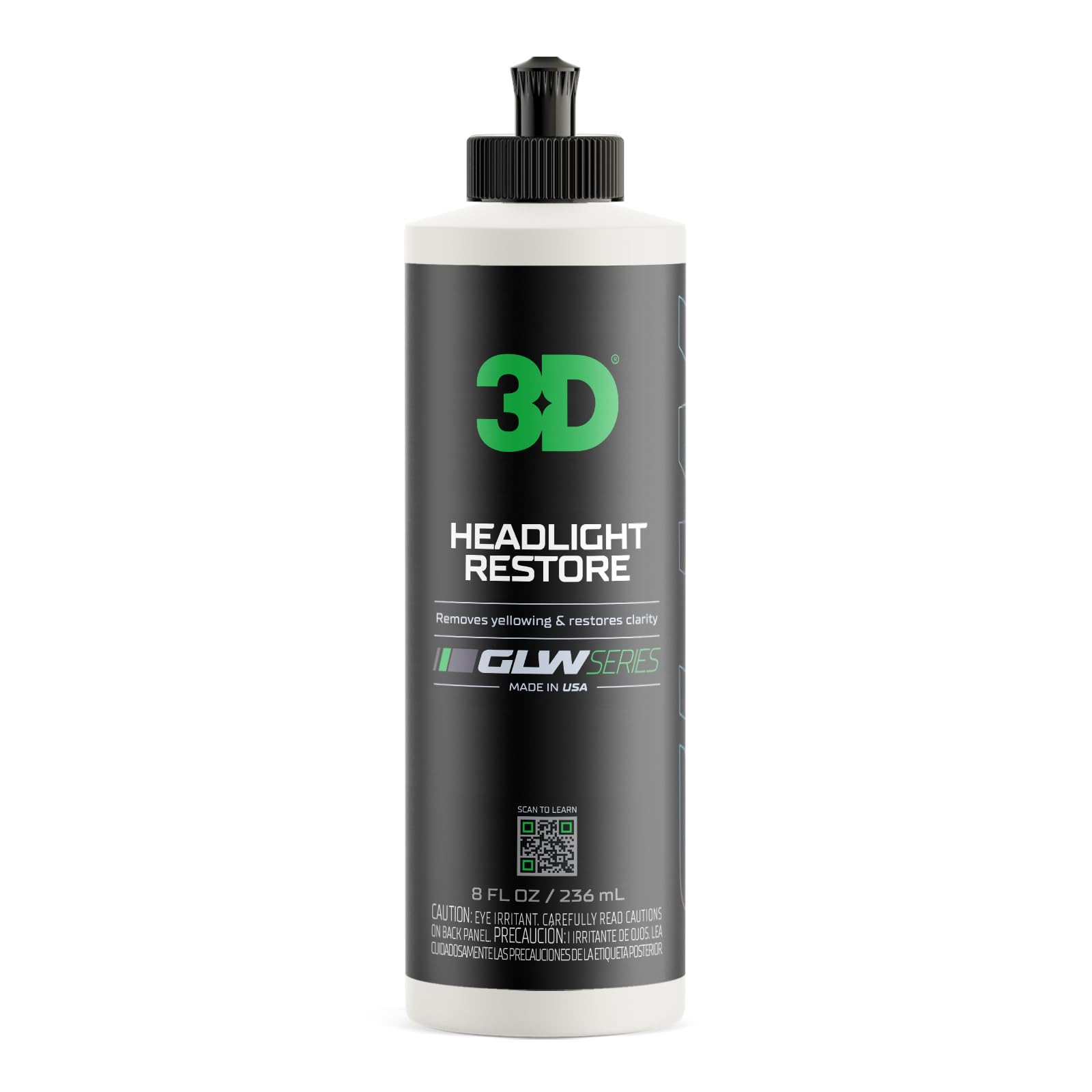 GLW Series Headlight Restore (8 Fl Oz)