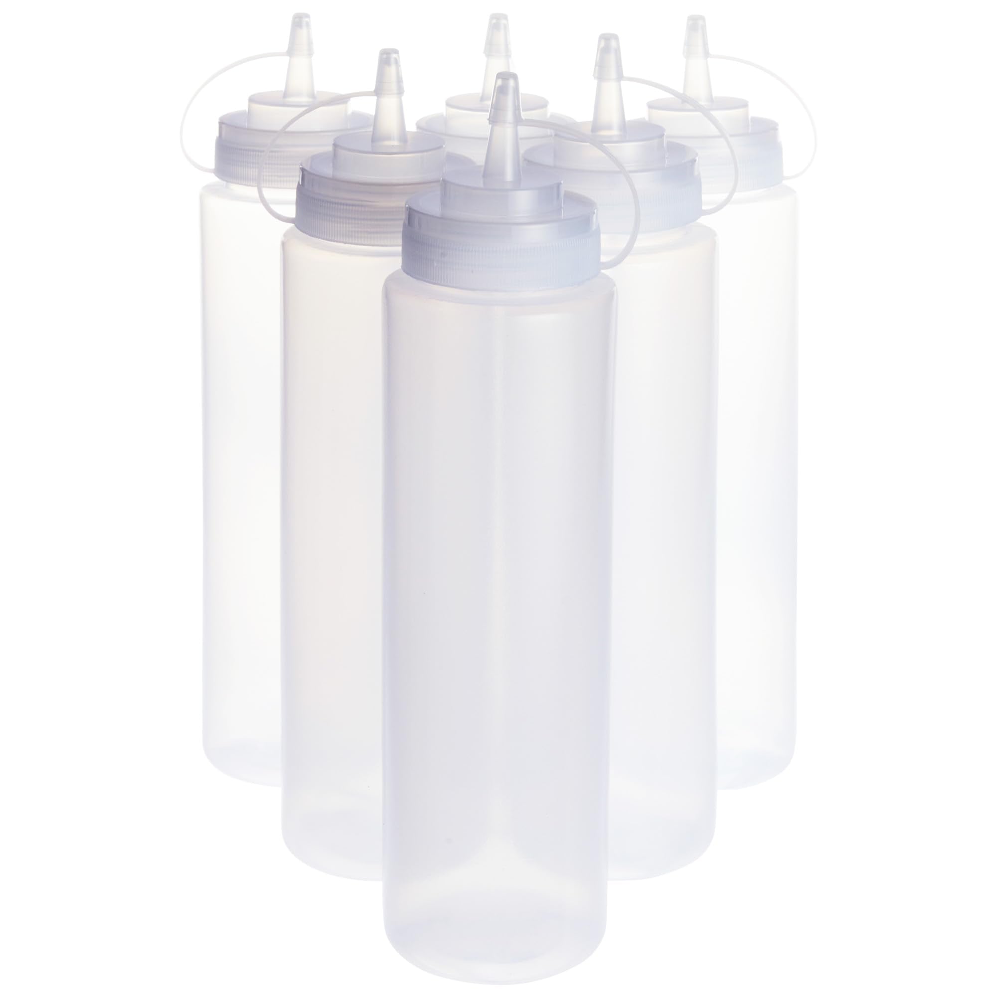 Condiment Squeeze Bottles (6 Count)