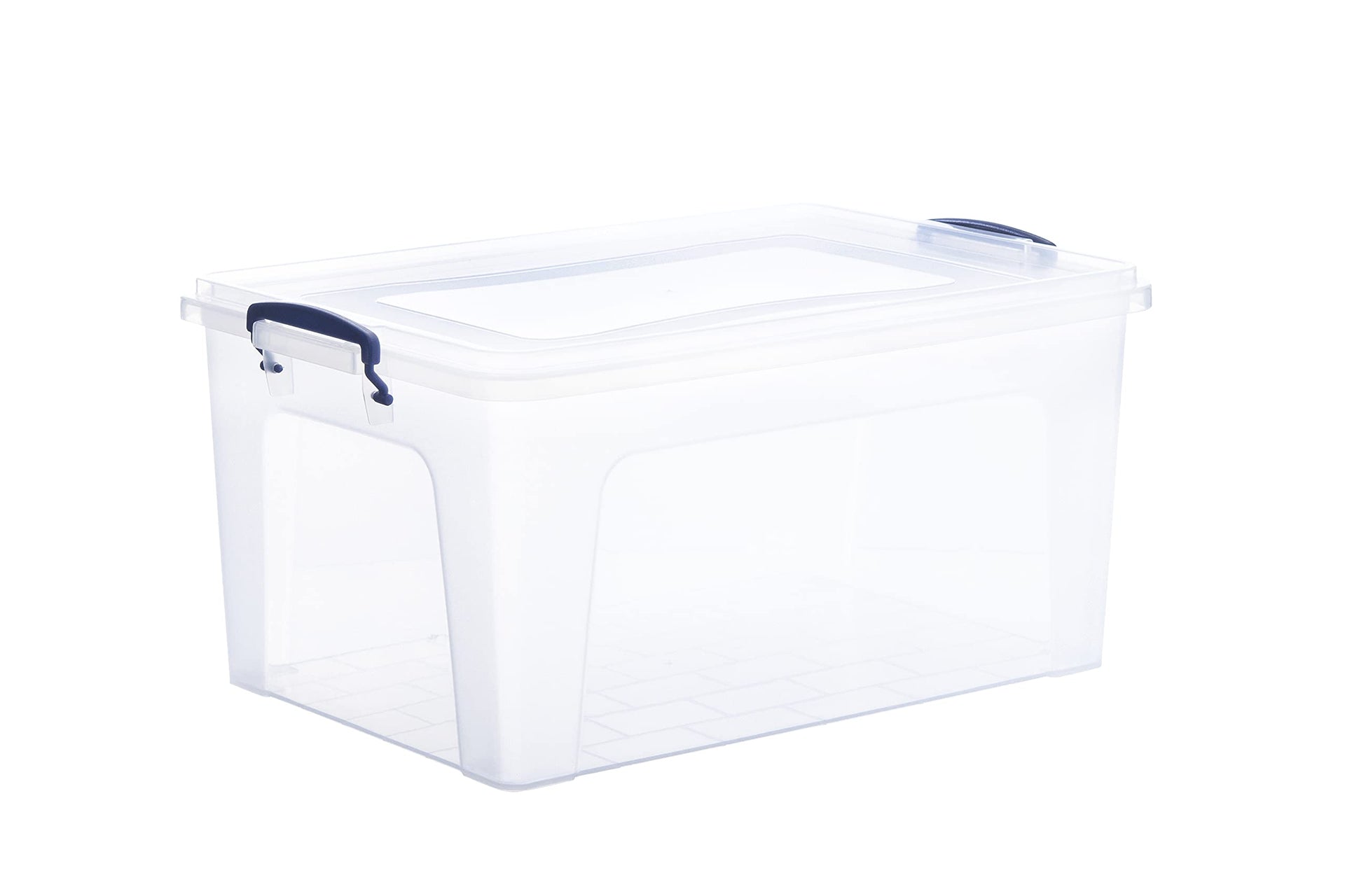 36 Quart Clear Plastic Storage Boxes with Lids (6 Count)