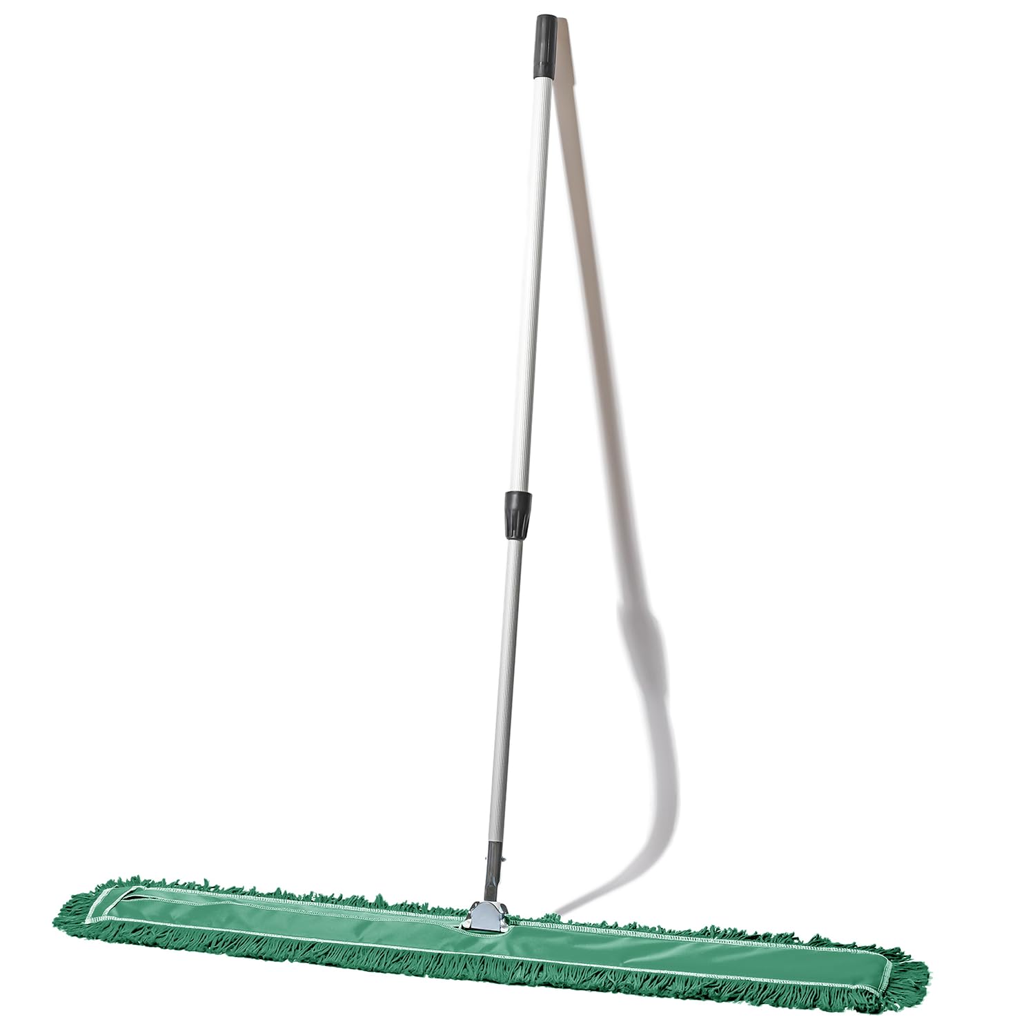 48 Inch Green Commercial Dust Mop & Floor Sweeper with Extendable Handle