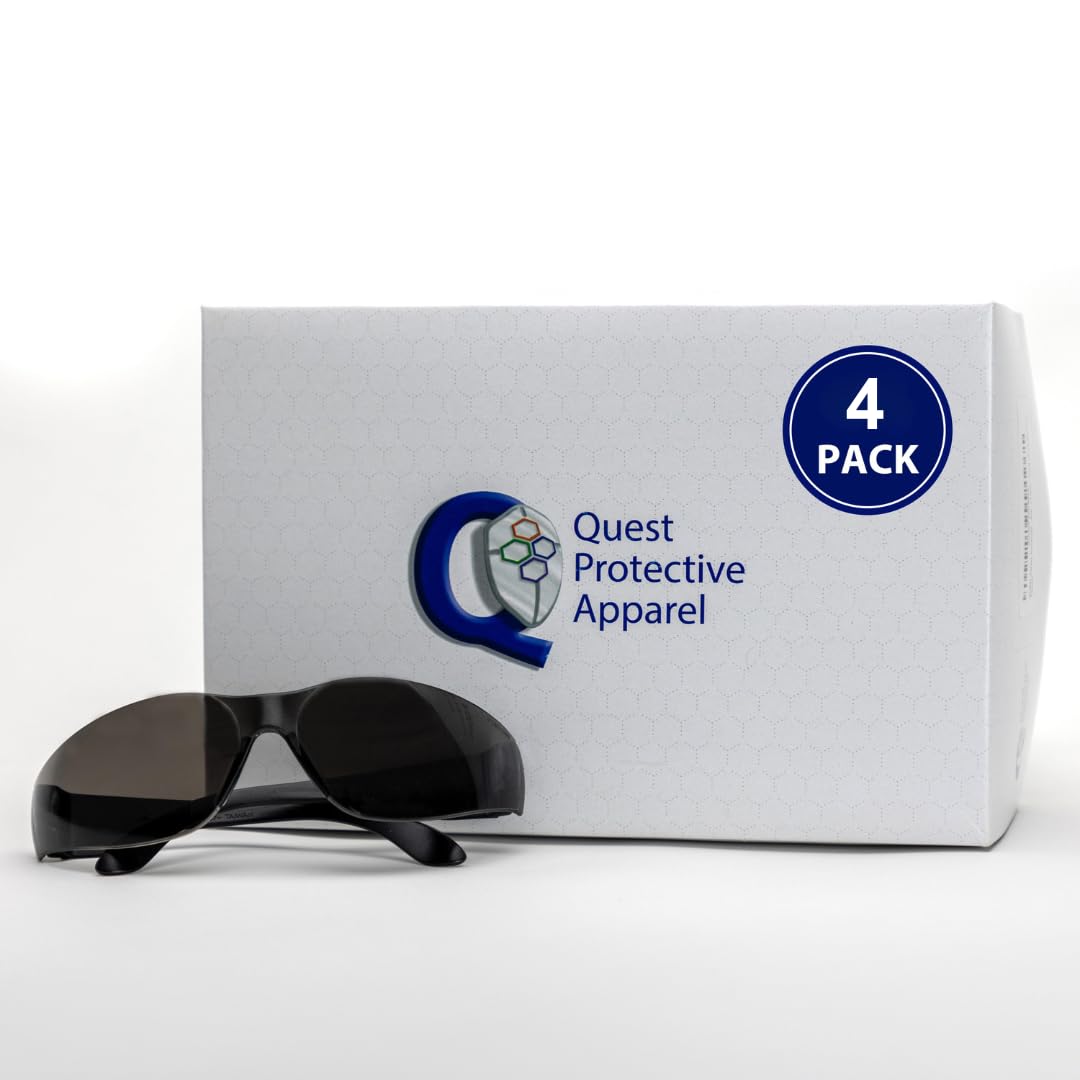 Quest Anti Fog Safety Glasses (4 Count)