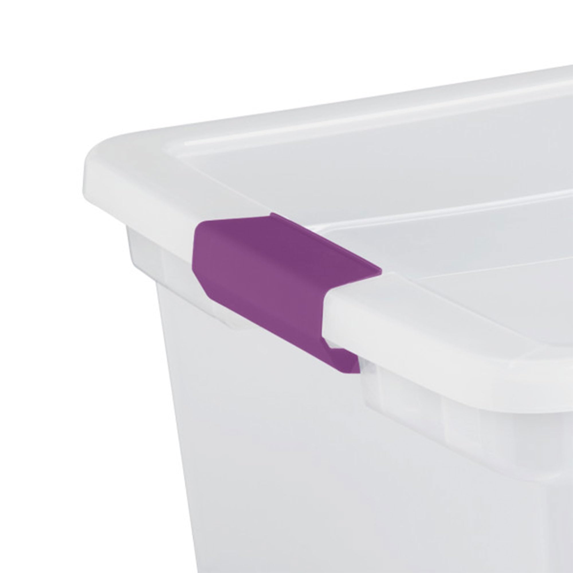 66 Quart ClearView Latch Box (6 Count)