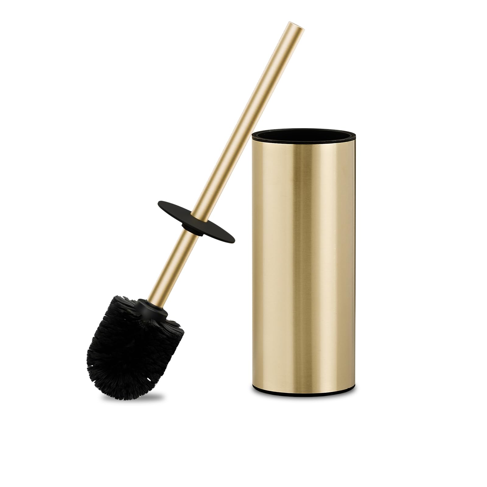 304 Stainless Steel Toilet Bowl Cleaner Brush and Holder Set