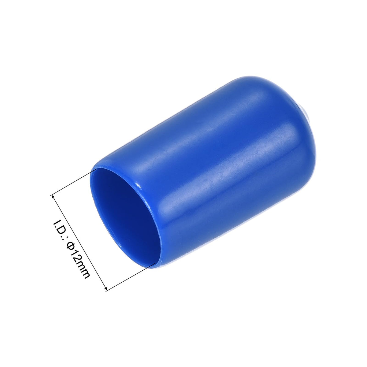 20pcs Rubber End Caps 12mm