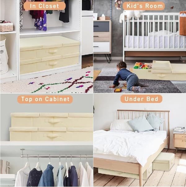 6 in Tall Under Bed Storage