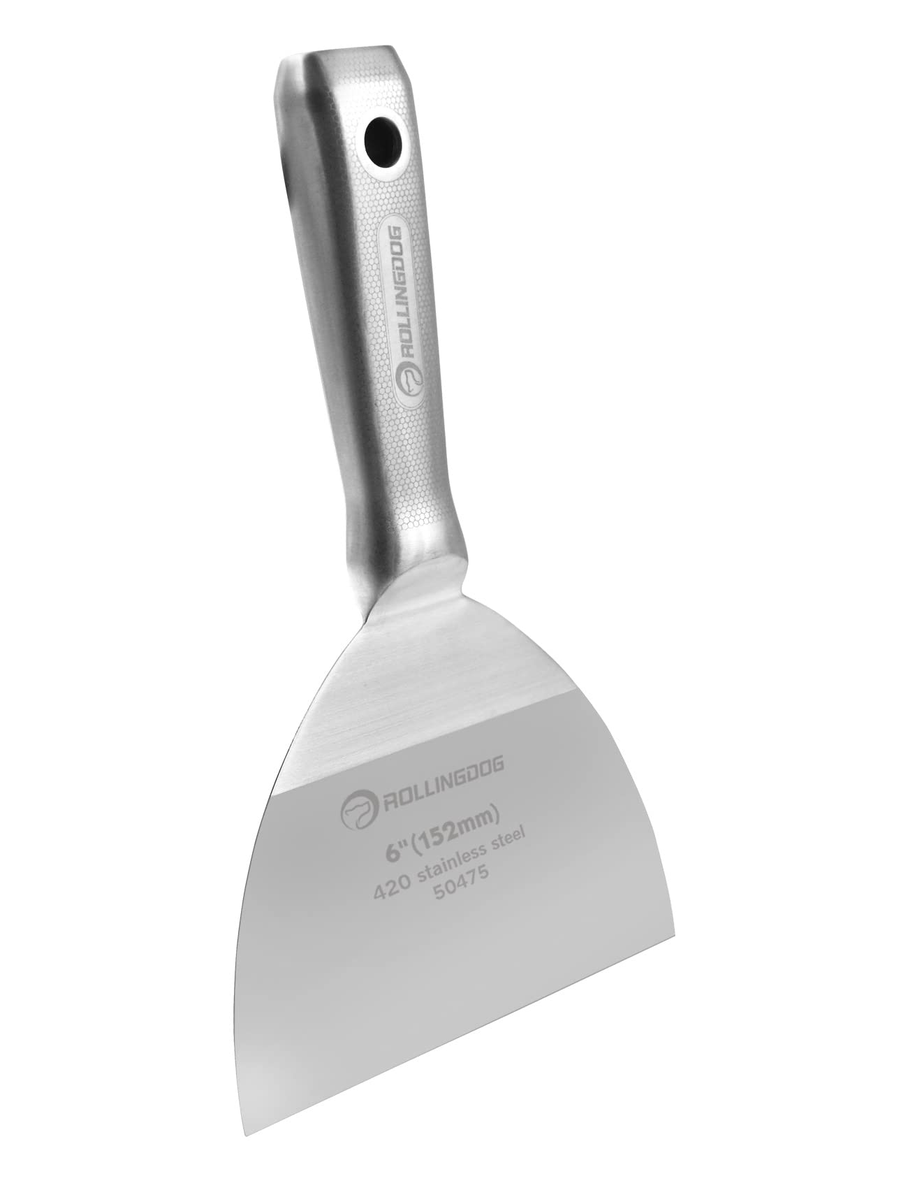 6 inch Putty Knife 420 Stainless Steel Spackle Knife