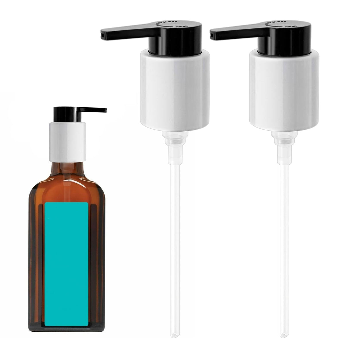 2PCS Dispenser Pump Replacement Compatible with MOROCCANOIL Treatment 1.7 (2 Count)