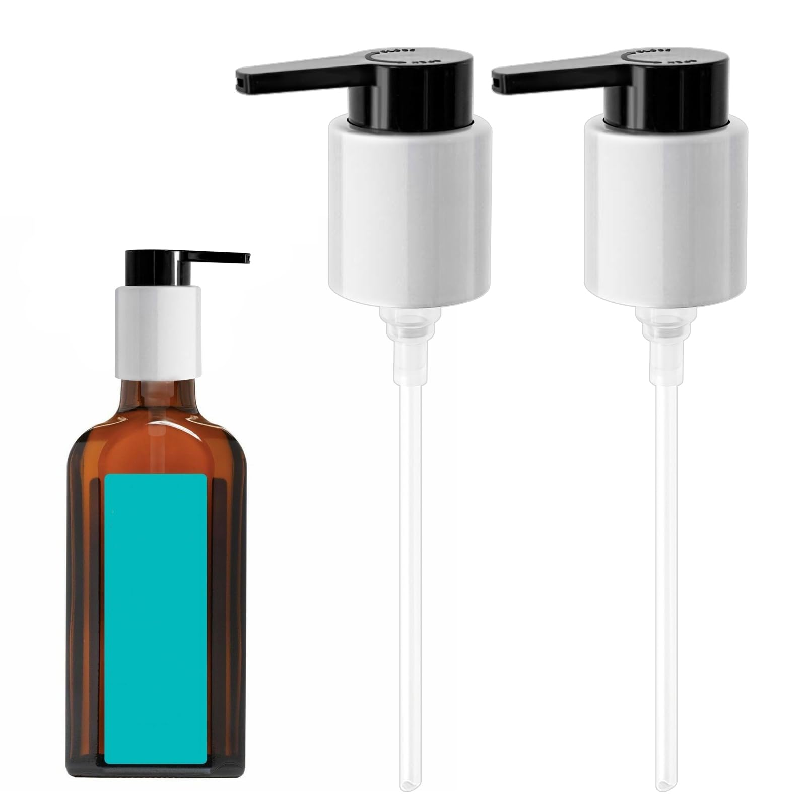 2PCS Dispenser Pump Replacement Compatible with MOROCCANOIL Treatment 1.7 (2 Count)