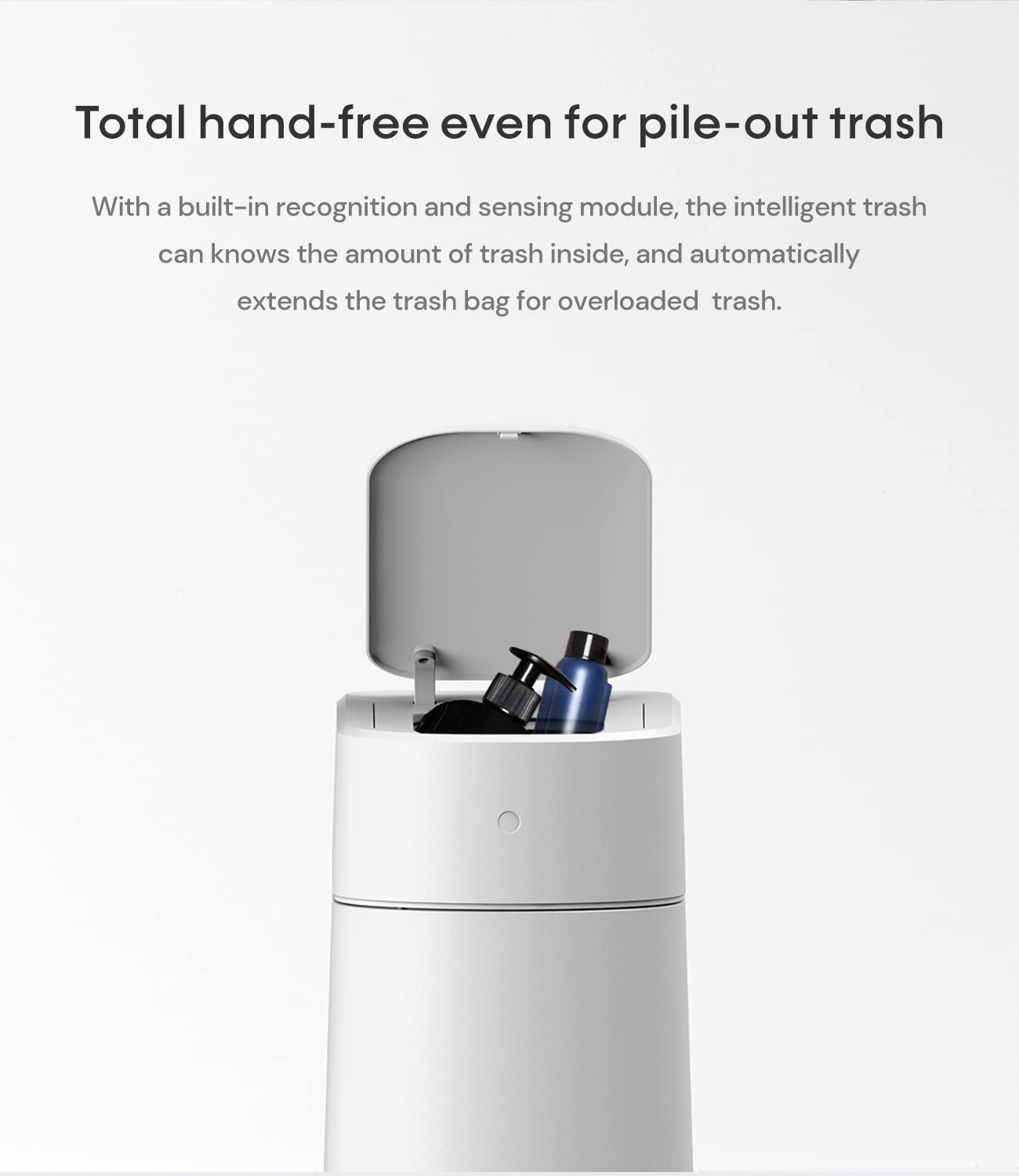T3 Slim Automatic Infrared Motion Sensor Trash Can with Lid