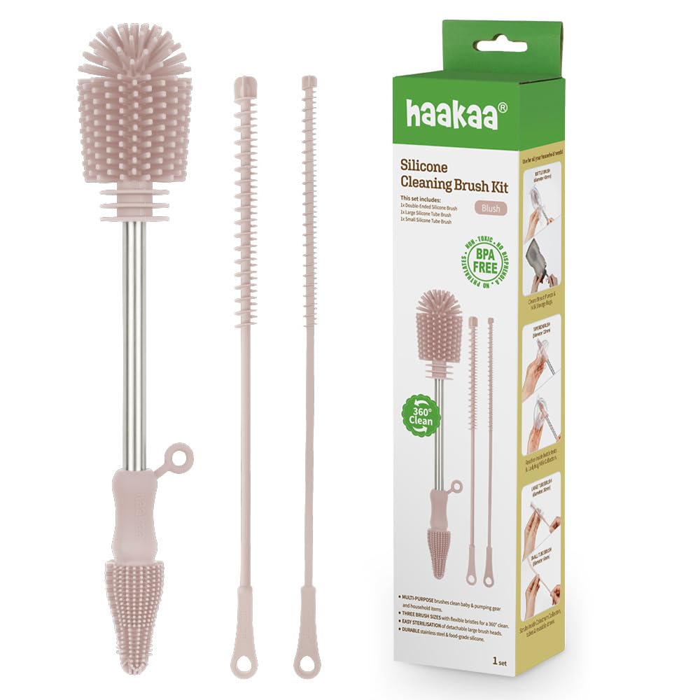 Food Grade Silicone Cleaning Brush Kit 3