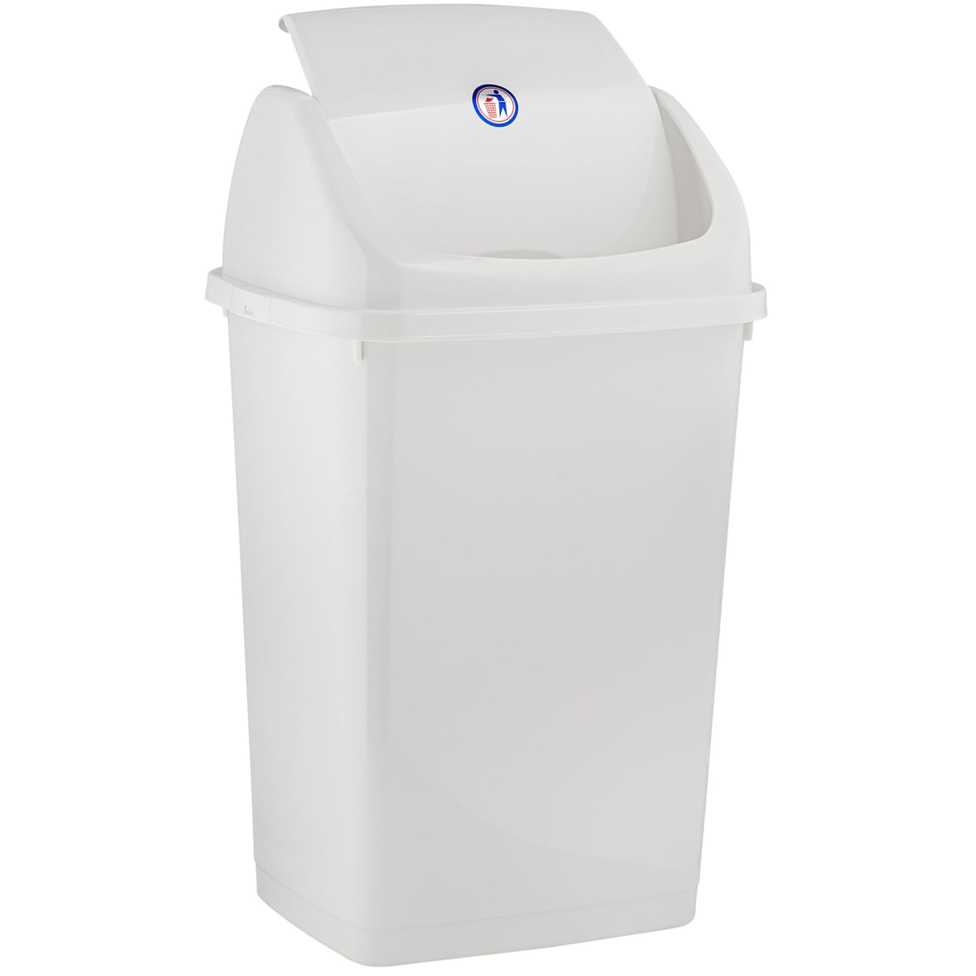 Kitchen Trash Can 13 Gallon with Swing Lid (2 Count)