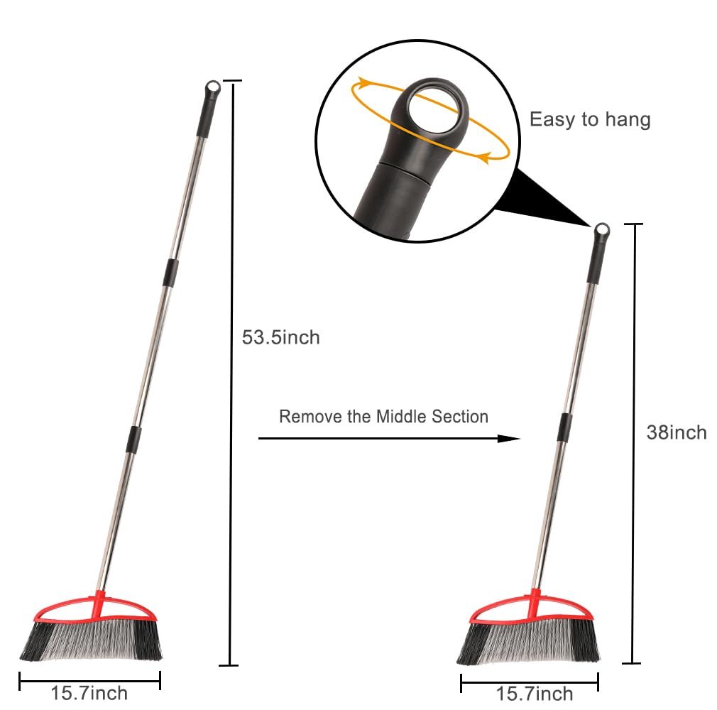 15.7" Heavy Duty Outdoor Broom