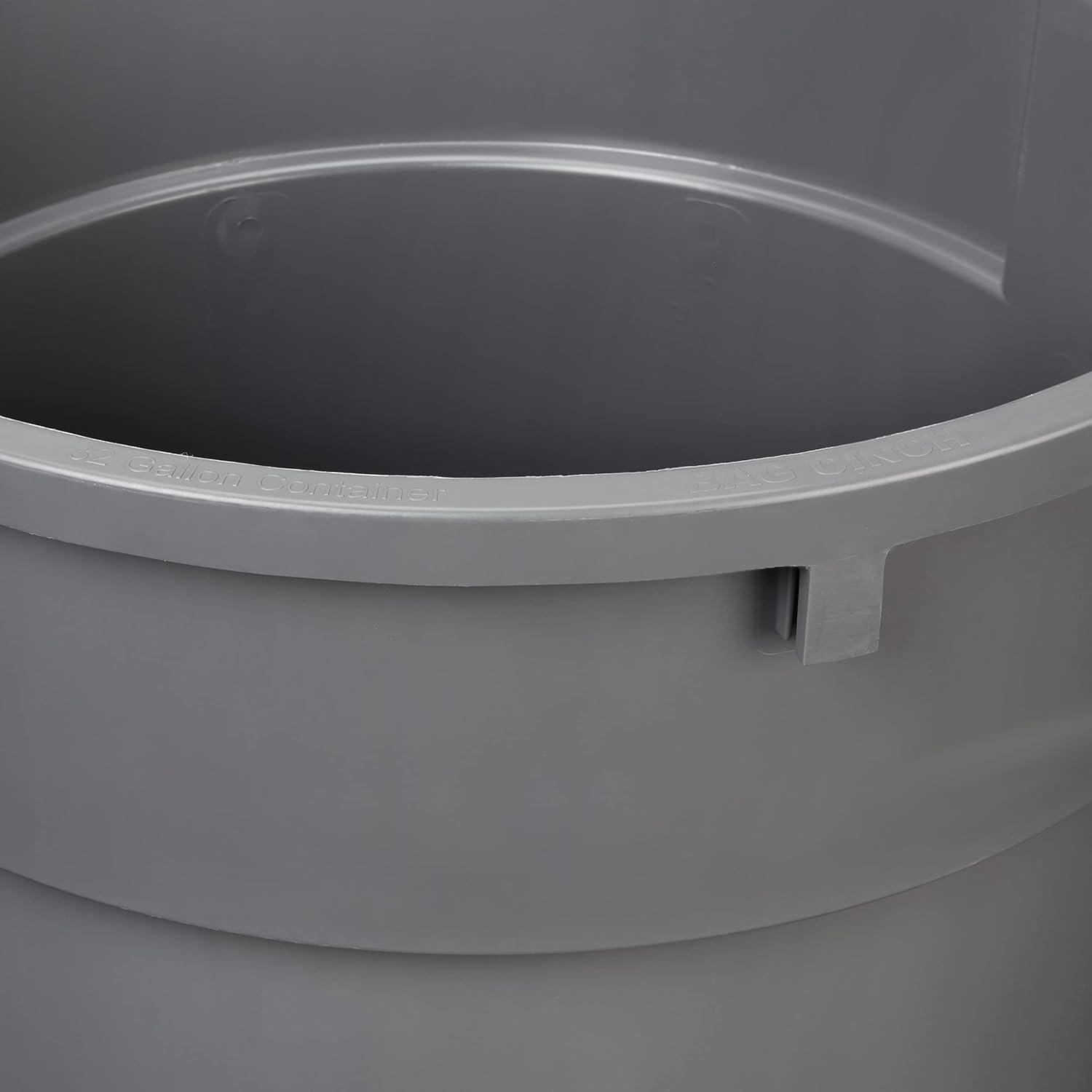 Heavy Duty Sturdy Round Trash Can (2 Count)