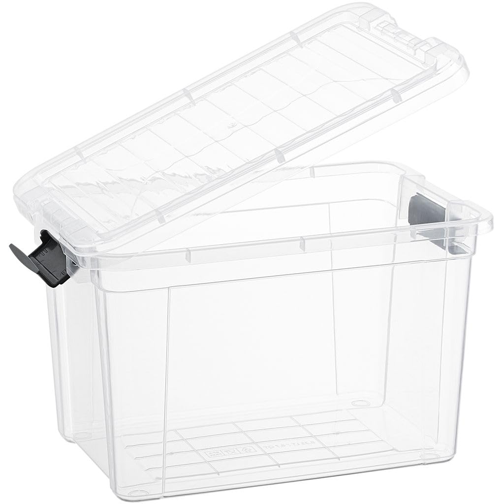 Clear Storage Boxes with Lids