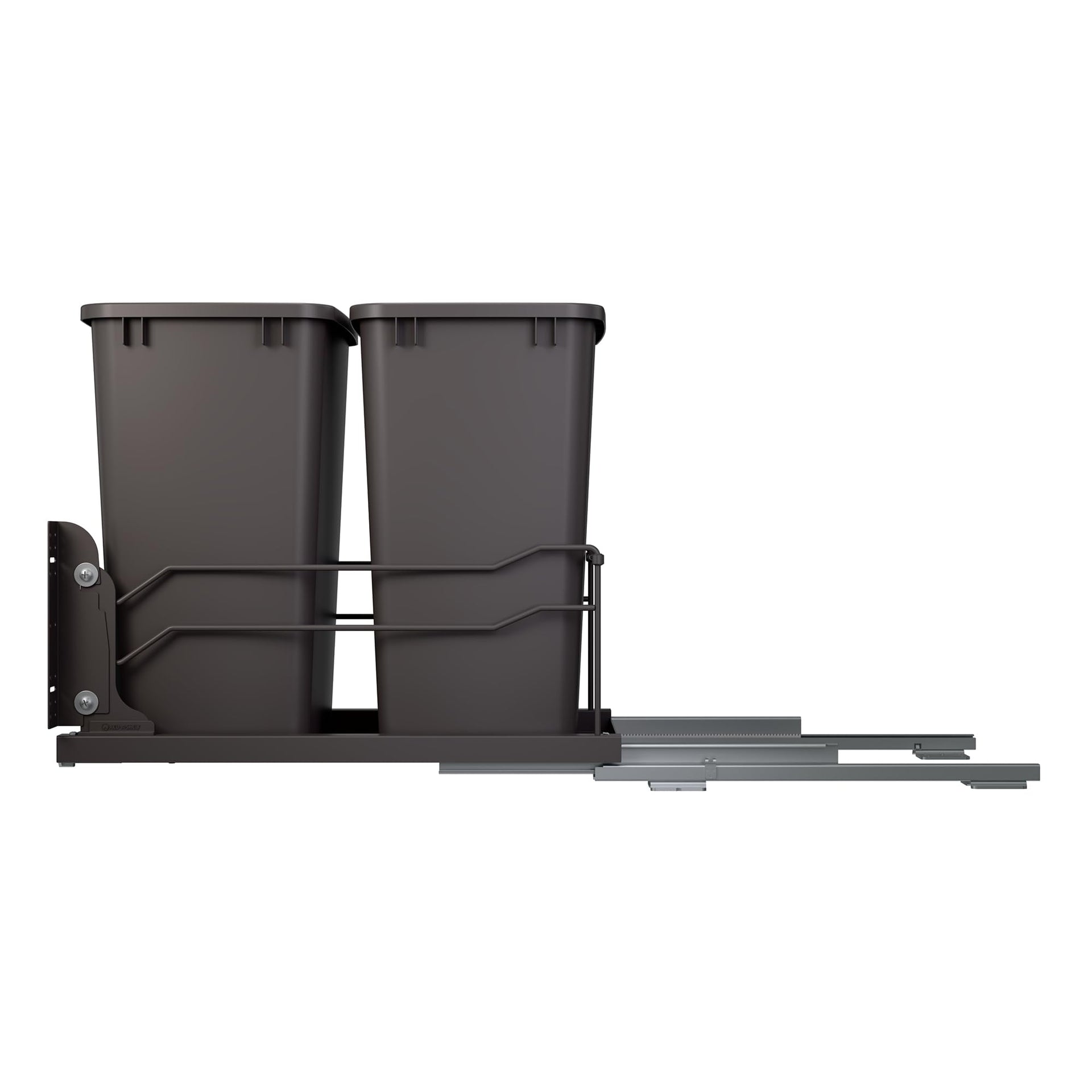 Double Pullout Trash Can w
