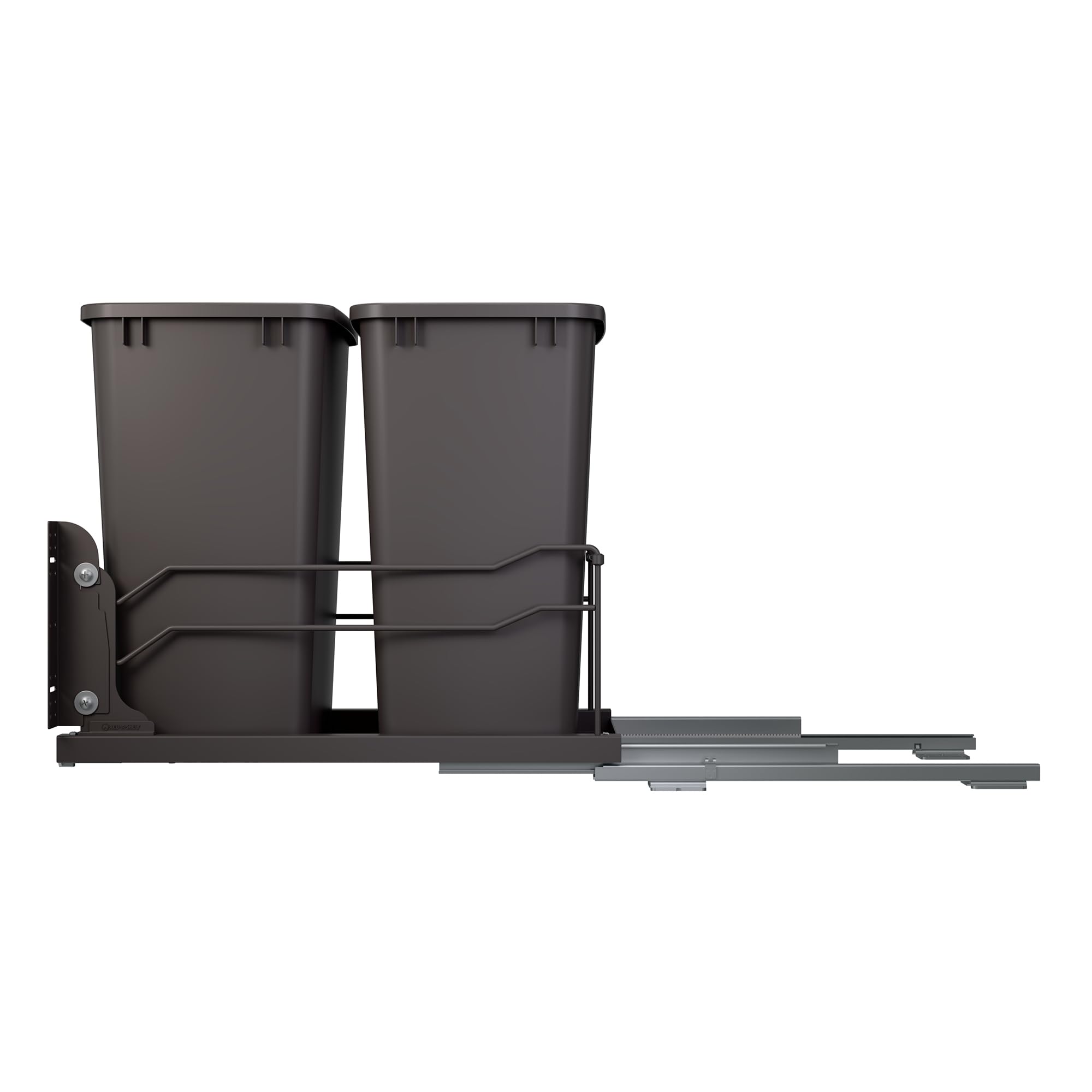 Double Pullout Trash Can w
