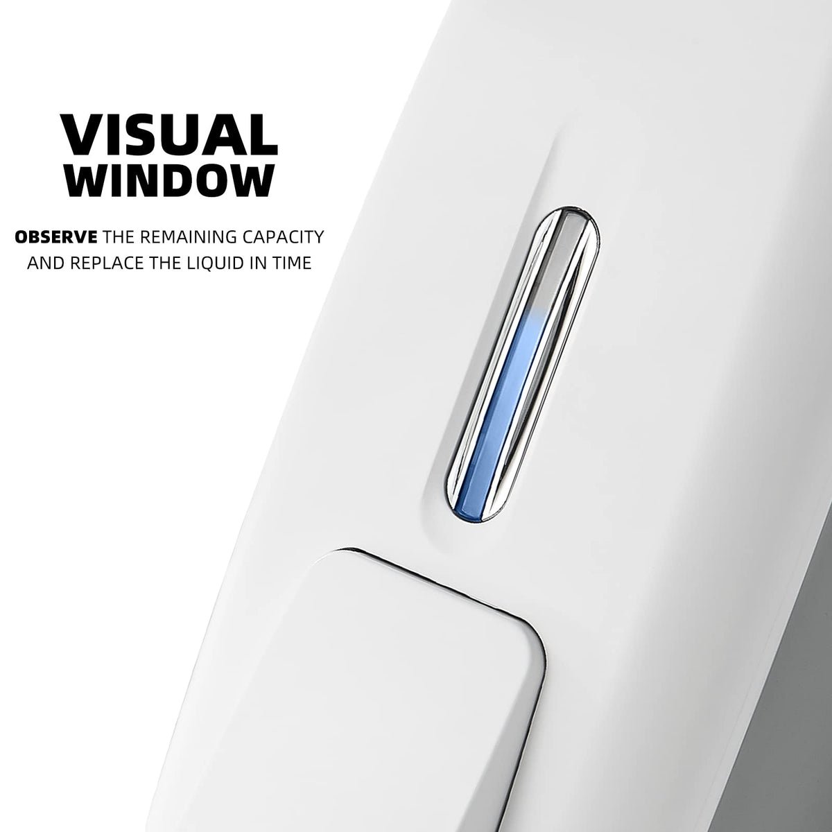 Soap Dispenser Wall Mount Adhesive Commercial Soap Dispenser 800ml No Drill Hand Sanitizer Dispenser for Bathroom Support Liquid and Gel