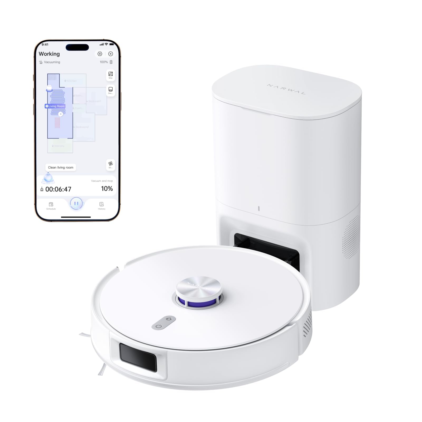 Freo S Robot Vacuum and Mop Combo