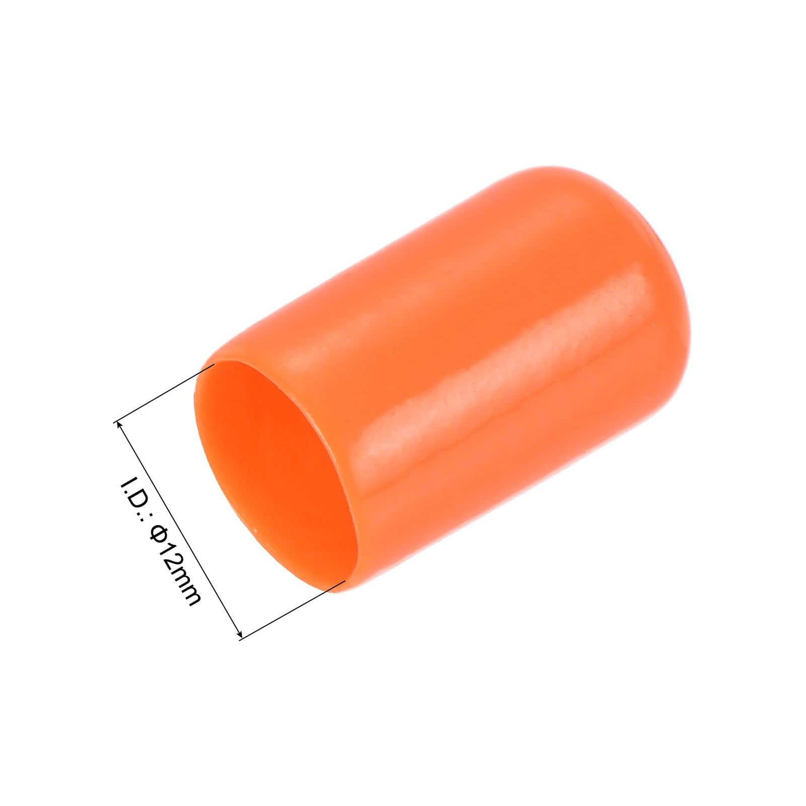20pcs Rubber End Caps 12mm