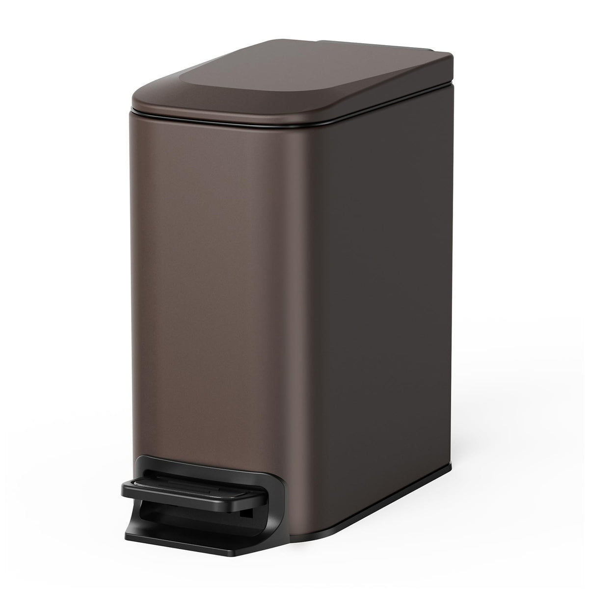 Small Bathroom Trash Can with Lid