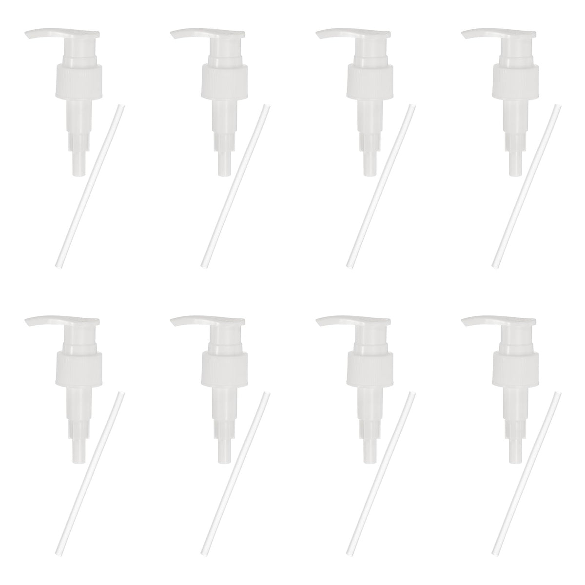 8 Pcs Soap Dispenser Pump Heads Soap Dispensers Top Pumps Replacement Switch Pumphead for Standard 24 (8 Count)