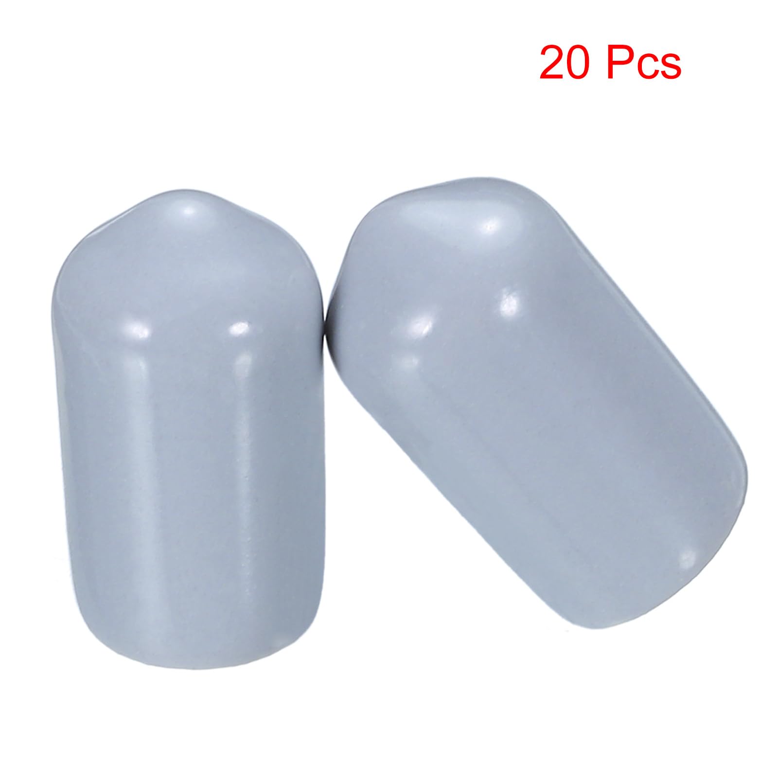 20pcs Rubber End Caps 8mm