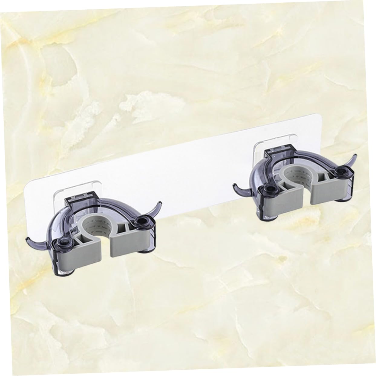 3pcs Multi Function Broom Hanger Mop Holder Wall Mount Broom Rack for Home Kitchen Organization