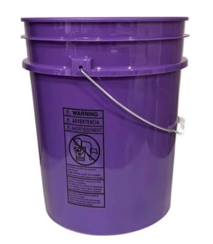 5 Gallon Premium HPDE Plastic Bucket