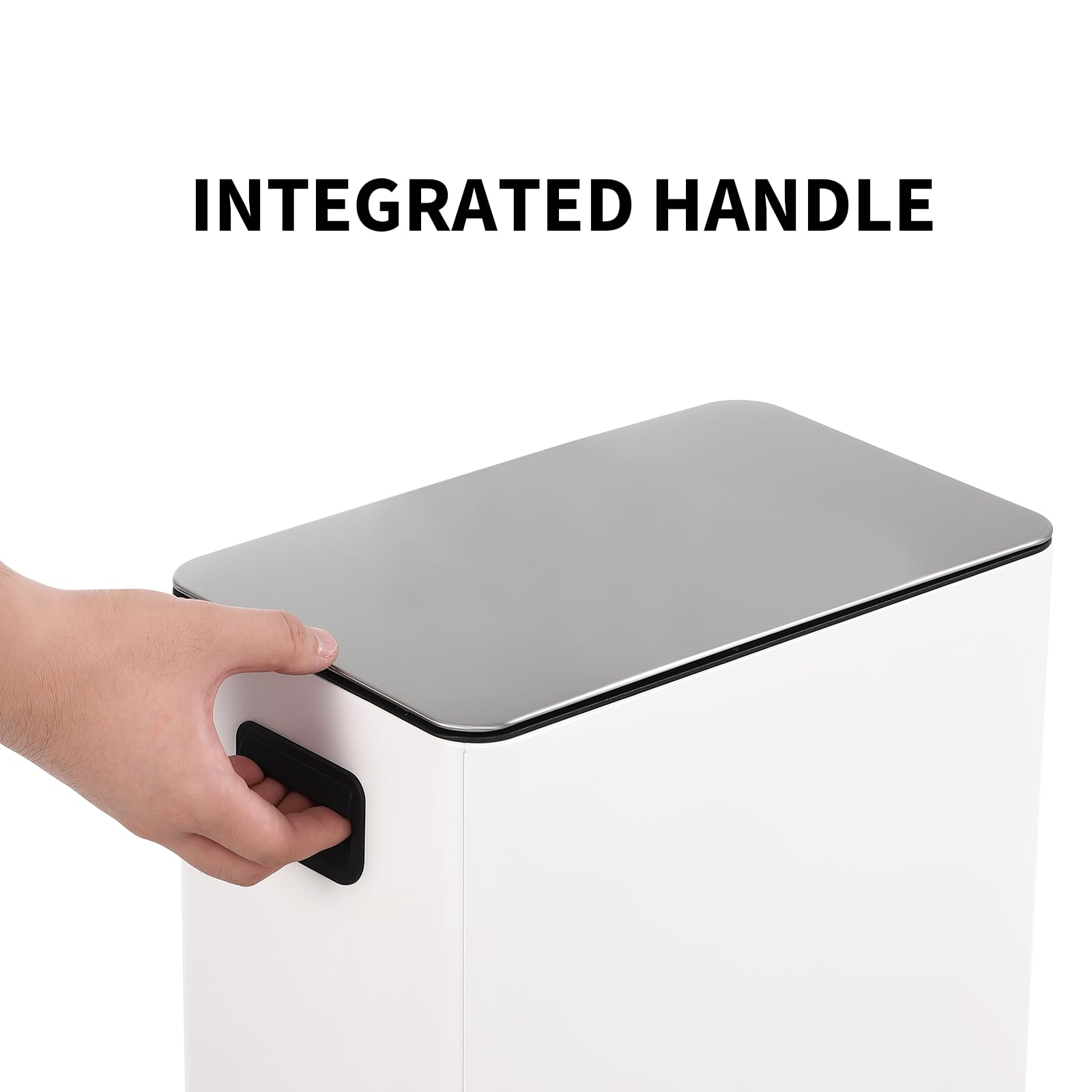 15 L Kitchen Step Trash Can
