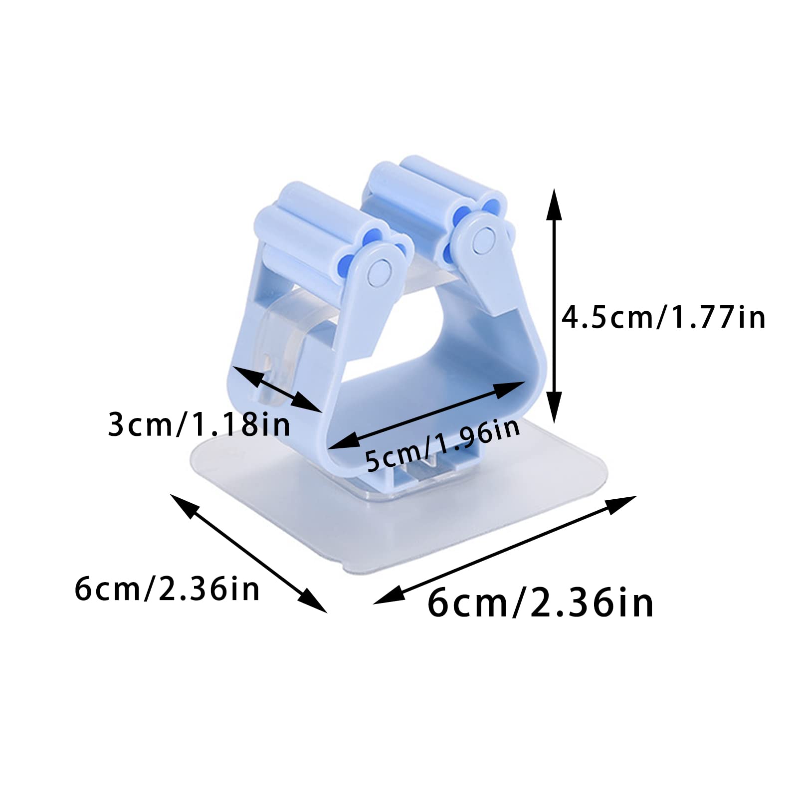 Mop and Broom Holder Wall Mount