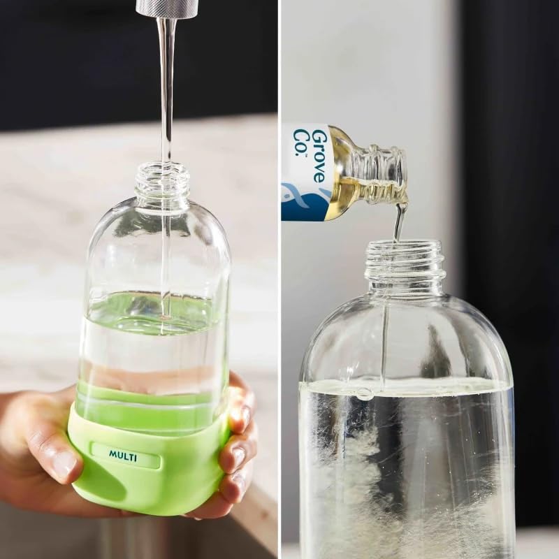 Refillable Glass Spray Bottle for Cleaning