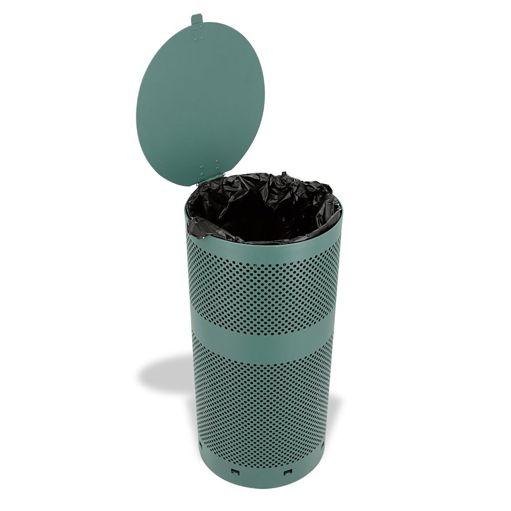Aluminum Outdoor Trash Can