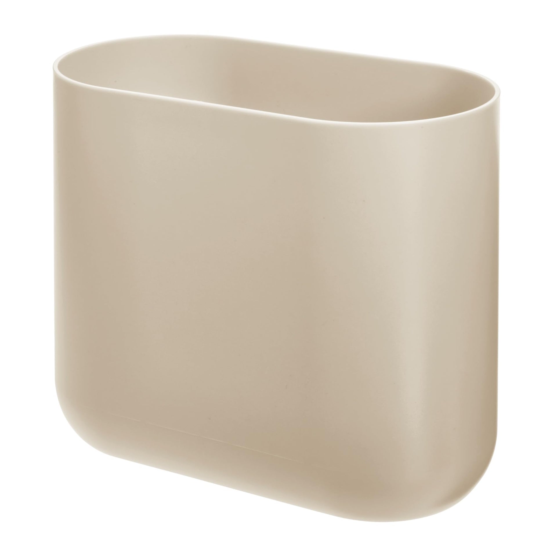 Small Slim Plastic Bathroom Trash Can