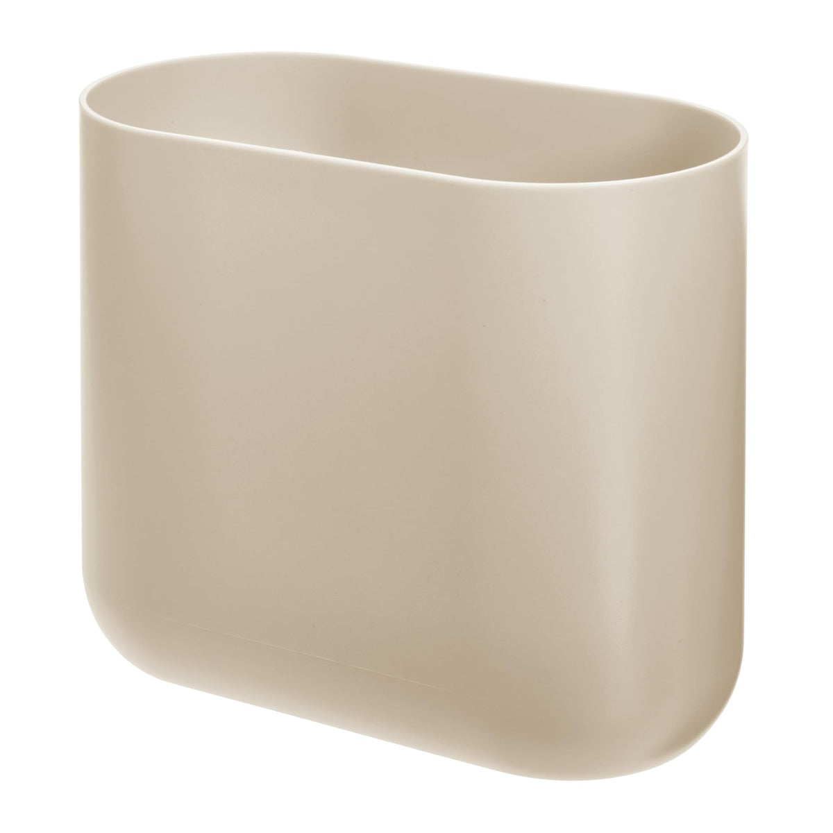 Small Slim Plastic Bathroom Trash Can