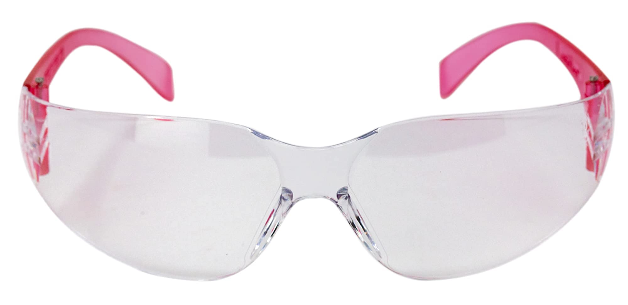 Clear Lens Pink Safety Glasses (144 Count)