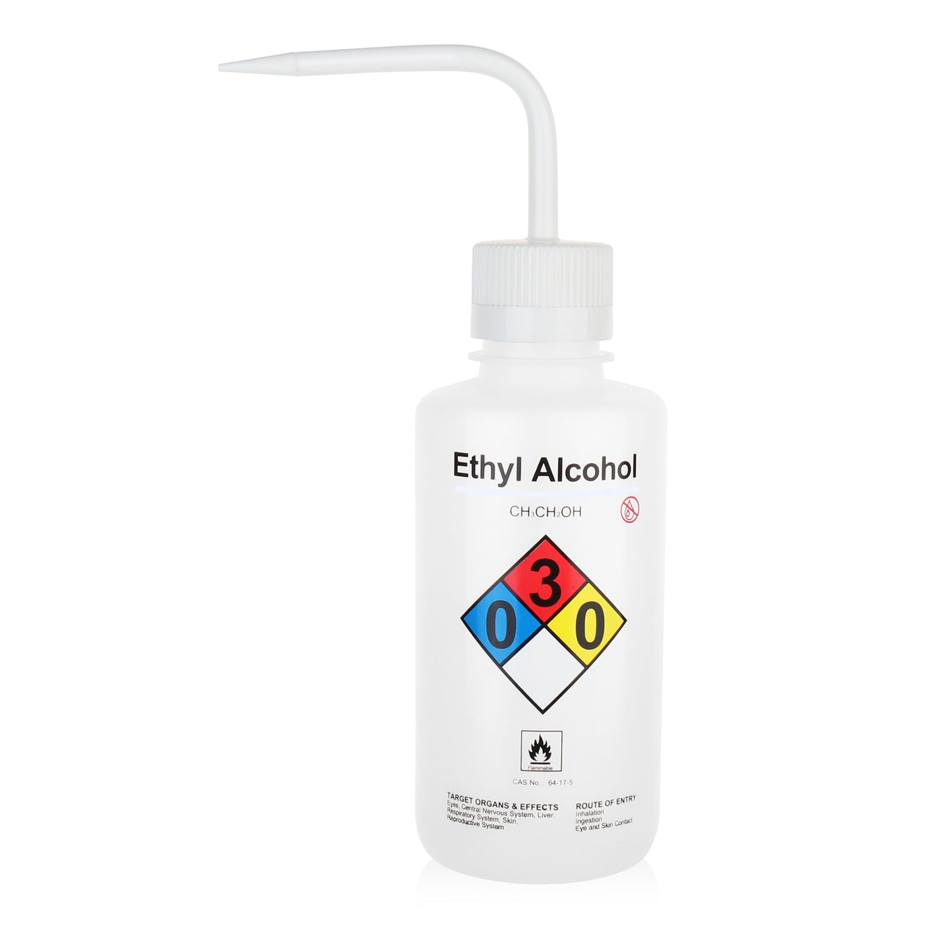 Ethyl Alcohol Wash Bottles